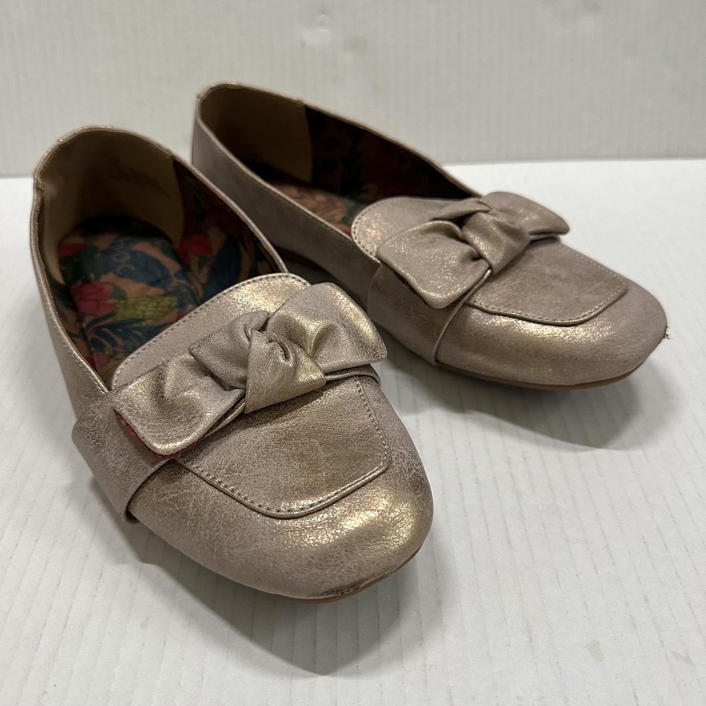 B.o.c. Born Concept Paisley Loafer Shoes Womens 9.5 Flats Slip On BC0037146